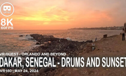 Dakar, Senegal - Drums and Sunset - VR180 8K 60FPS VR Video Dakar, Senegal - Drums and Sunset - VR180 8K 60FPS VR