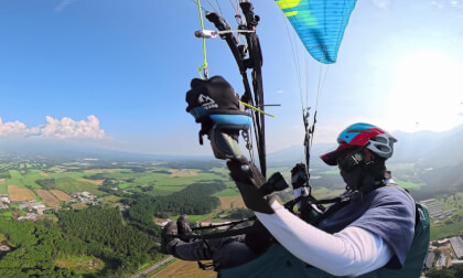 20250830 朝霧高原ランディング上空連続旋回〜トップランディング VR Video 20250830 朝霧高原ランディング上空連続旋回〜トップランディング VR