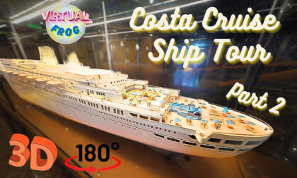 Wonders of the Caribbean | Ultimate tour of the Costa Fortuna cruise ship - part 2 | 8K 3D VR180 VR Video Wonders of the Caribbean | Ultimate tour of the Costa Fortuna cruise ship - part 2 | 8K 3D VR180 VR