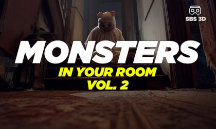 Monsters In Your Room VOL2 short immersive film **WARNING** Don't watch at night! VR Video Monsters In Your Room VOL2 short immersive film **WARNING** Don't watch at night! VR