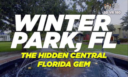 Winter Park, FL / Park Avenue in 3D 180 VR 8K - Central Florida's Hiden Gem VR Video Winter Park, FL / Park Avenue in 3D 180 VR 8K - Central Florida's Hiden Gem VR
