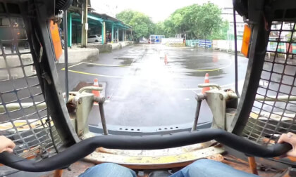 Taiwan Bobcat Skid-Steer Training 360° VR | Operator POV Taiwan Bobcat Skid-Steer Training 360° VR | Operator POV