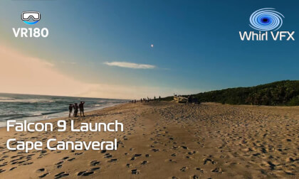 SpaceX Falcon 9 Launch | VR180 8K | Playalinda Beach | August 31, 2025 SpaceX Falcon 9 Launch | VR180 8K | Playalinda Beach | August 31, 2025