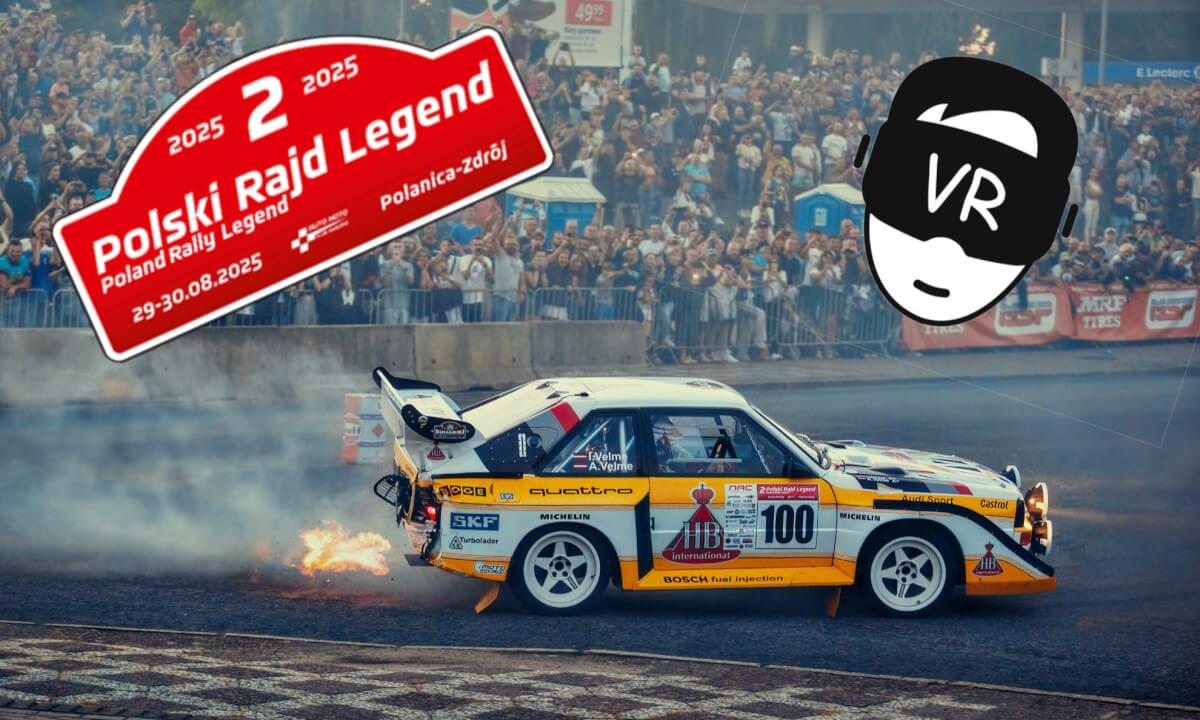Polish Rally Legends in 3D VR – Vintage Cars Action | Quest & Apple Vision - Polski Rajd Legend
