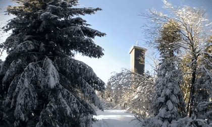 Mountain Kiel in winter 180VR