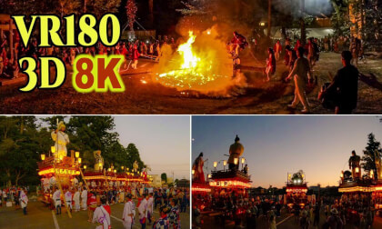 Kashima Shrine Festival and Lantern Town in Ibaraki , JAPAN VR Video Kashima Shrine Festival and Lantern Town in Ibaraki , JAPAN VR