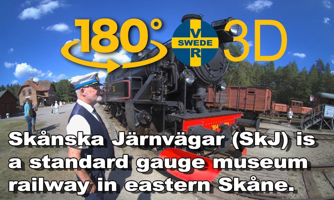 Steam train A Journey Back in Time -180VR