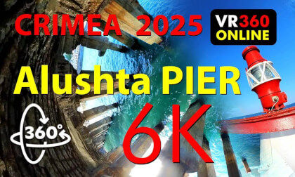 Crimea Alushta 360 VR video 6K 3D pier that later collapsed CRIMEA 2025 video 6K videos for VR glasses 360 6K 3D vr 2 VR Video Crimea Alushta 360 VR video 6K 3D pier that later collapsed CRIMEA 2025 video 6K videos for VR glasses 360 6K 3D vr 2 VR