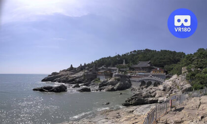 Haedong Yonggungsa Temple walking tour in Busan, Korea (2025) | 8K 3D VR180 Haedong Yonggungsa Temple walking tour in Busan, Korea (2025) | 8K 3D VR180
