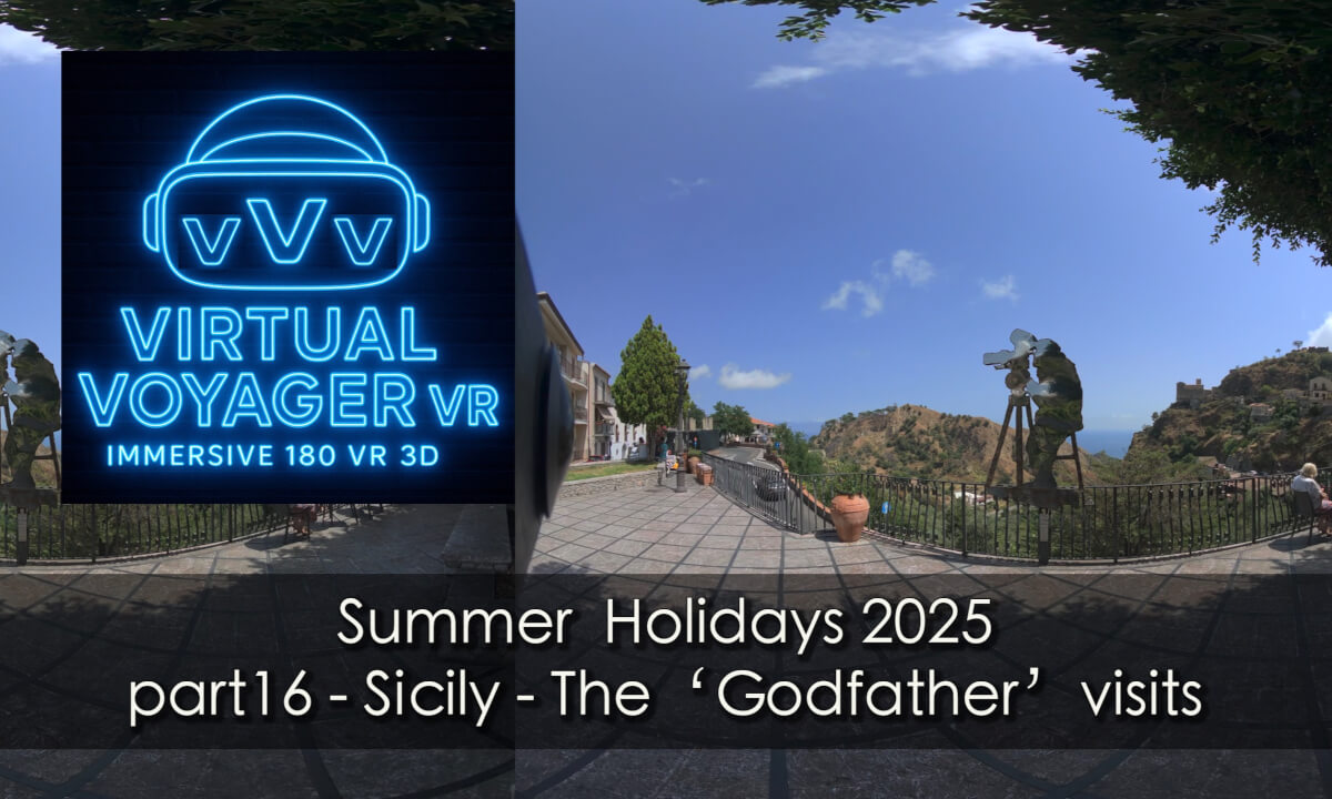 Summer Holidays 2025 part 16 - Sicily - Godfather visits