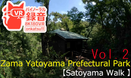 🌿 [8K VR180 & Binaural Audio] Zama Yatoyama Prefectural Park — Satoyama Walk 🌿Chapter Two‼