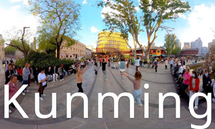 Kunming,Yunnan,China-a walk through spring city