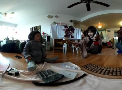 20180221 Amber一歲在花園新城抓週360度影片 R0011179 er