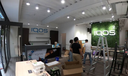 2021.9.7_iQOS竹北店植栽牆縮時攝影(打理細節) 2021.9.7_iQOS竹北店植栽牆縮時攝影(打理細節)