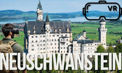 Fairytale Neuschwanstein (Cinderella’s) Castle in 8K 360° VR: Bavaria, Germany VR Video Fairytale Neuschwanstein (Cinderella’s) Castle in 8K 360° VR: Bavaria, Germany VR