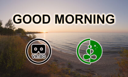 🌅 GOOD MORNING | VR180 3D 8K | Lake Ontario Morning Relaxation 🌊 VR Video 🌅 GOOD MORNING | VR180 3D 8K | Lake Ontario Morning Relaxation 🌊 VR