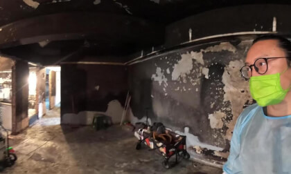 Empty Site After Fire – Zhongtuo Housing Taipei