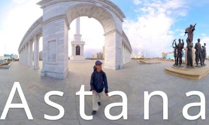Astana,Kazakhstan-a walk around grand architecture VR Video Astana,Kazakhstan-a walk around grand architecture VR