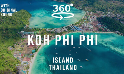 Koh Phi Phi – Thailand 🇹🇭 | 360° Walking Tour