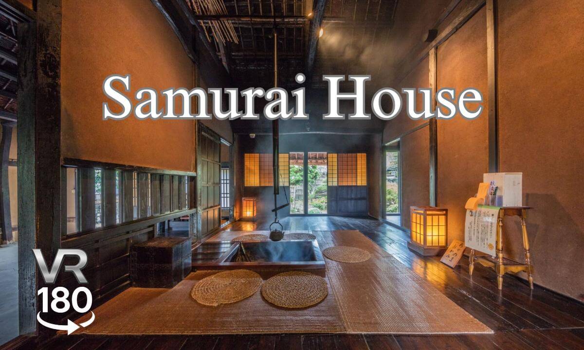 【JAPAN VR180】Shiroishi Bukeyashiki Samurai Residence
