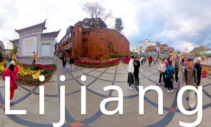 Lijiang,Yunnan,China-walk the ancient lanes