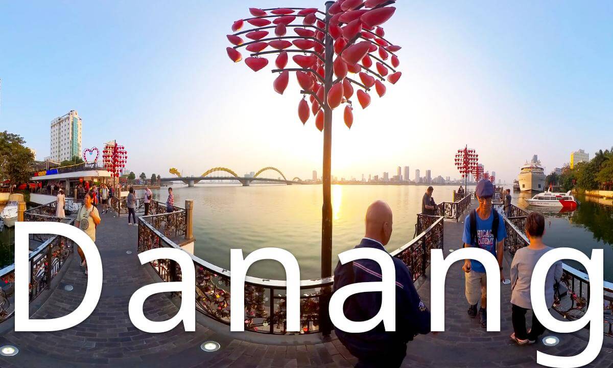 Danang,Vietnam-dragon and sand