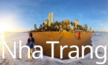 Nha Trang,Vietnam-beach and ruins VR Video Nha Trang,Vietnam-beach and ruins VR