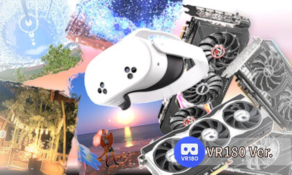 3D recording comparison, Radeons and Quest3s ( VR180 Ver. ) 3D recording comparison, Radeons and Quest3s ( VR180 Ver. )