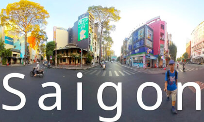 Saigon,Vietnam-a walk through the city VR Video Saigon,Vietnam-a walk through the city VR