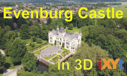 Evenburg Castle , Ostfriesland, Germany in 3D SBS LR relax video for VR Evenburg Castle , Ostfriesland, Germany in 3D SBS LR relax video for VR