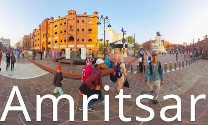 Amritsar,India-indias best pedestrian street