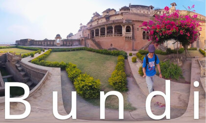 Bundi,India-brahmin town and great palace