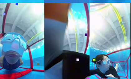 [4K] My Insta 360 Mini underwater Games