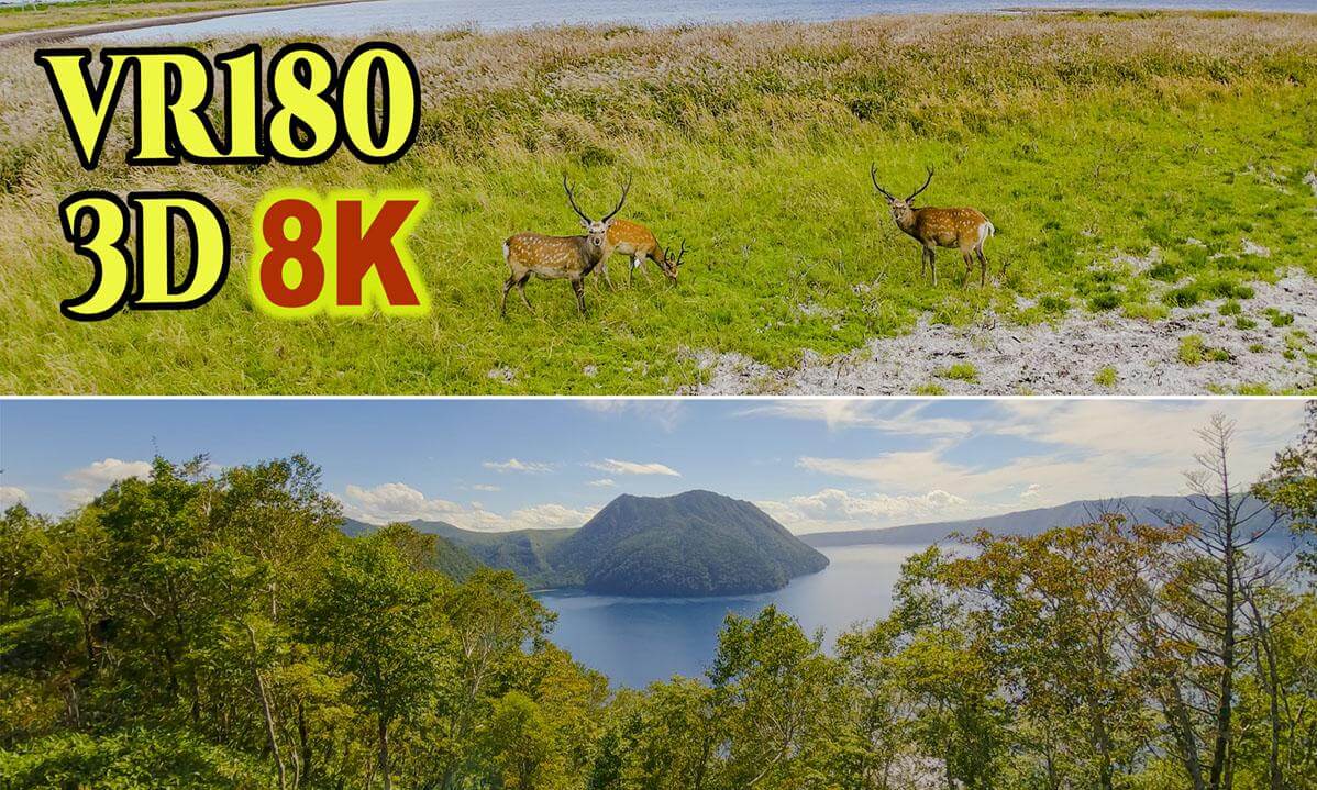 Nature in Eastern Hokkaido,Lake Mashu - Shiretoko World Natural Heritage Site, in JAPAN