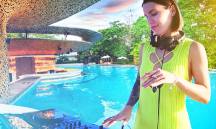 Beautiful DJ Resort Pool VR Video Beautiful DJ Resort Pool VR