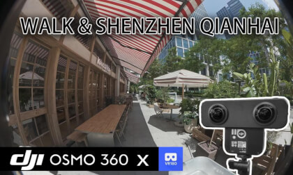 DJI OSMO VR180 CNC .Parallax Correction & Equirectangular expansion tool test!