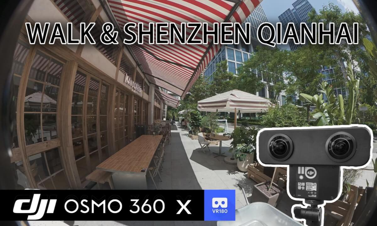 DJI OSMO VR180 CNC .Parallax Correction & Equirectangular expansion tool test!