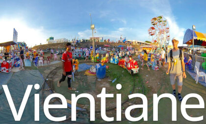 Vientiane,Laos-afternoon walk