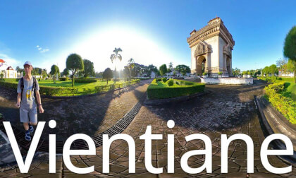 Vientiane,Laos-morning walk