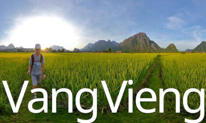 Vang Vieng,Laos-afternoon walk