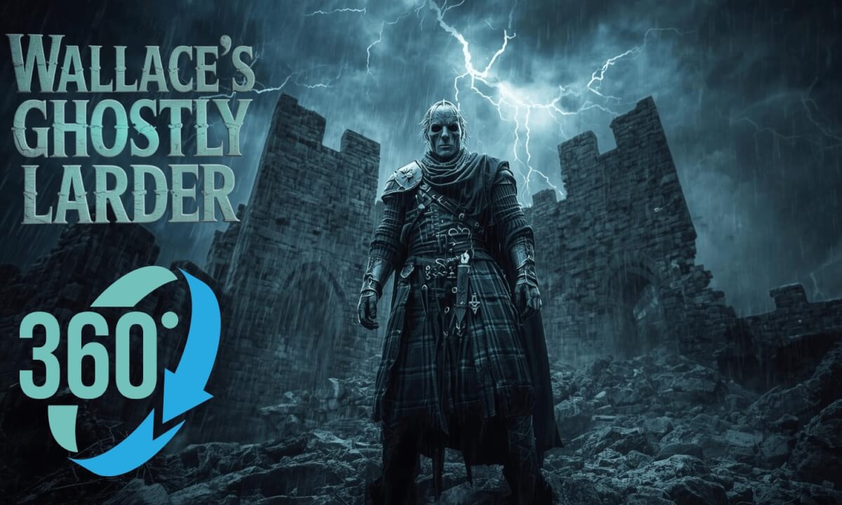 Haunted Ardrossan Castle: Explore Wallace’s Ghost in 360° VR