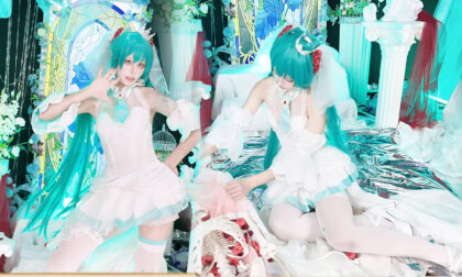 [咸猫Xianmao] 白い雪のプリンセスは-cosplay Dancing Video