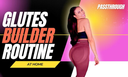 Glutes Builder Routine Workout [4 of 4] | Passthrough | www.VRwithKaty.com