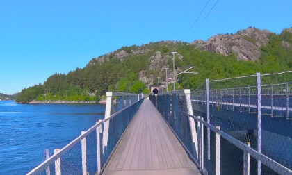 Egersund Gamle Jærbanen (Old Railway Line) 8K, Rogaland Norway VR Video Egersund Gamle Jærbanen (Old Railway Line) 8K, Rogaland Norway VR