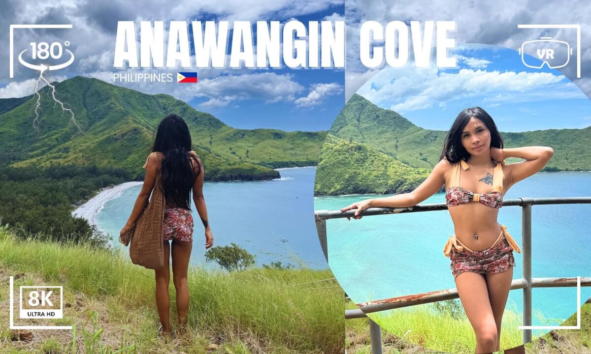 I COULDN'T LEAVE… Storm Locked Me In! Anawangin Cove Trek Before the Rain, Philippines VR180 Spacial
