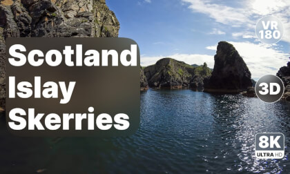 Scotland Islay Skerries - Wild Marine Music Adventure VR 8K 180 3D Scotland Islay Skerries - Wild Marine Music Adventure VR 8K 180 3D