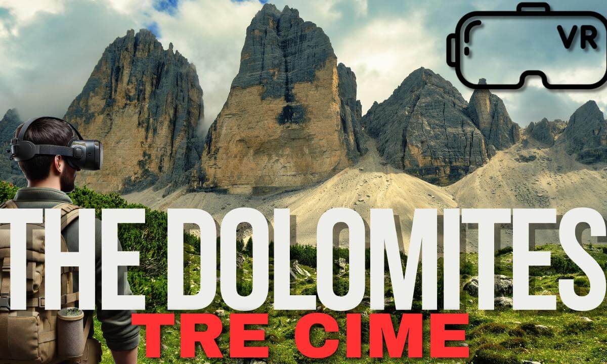 🇮🇹 Hike the Italian Dolomites in 360° VR | Hike the INCREDIBLE Tre Cime Trail in the Italian Alps