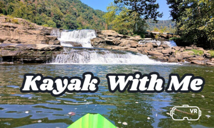Relaxing Float Near Waterfalls Relaxing Float Near Waterfalls