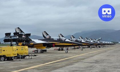 Pt.2 | Black Eagles Airshow at Gimhae Airport, Korea (Sep 14, 2025) | 8K 3D VR180 VR Video Pt.2 | Black Eagles Airshow at Gimhae Airport, Korea (Sep 14, 2025) | 8K 3D VR180 VR