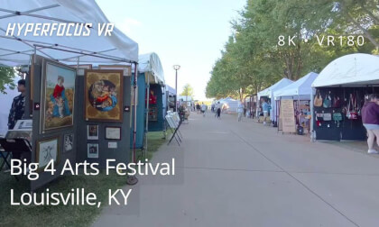 Art & Sunshine: Exploring the Big Four Arts Festival (8K VR180)